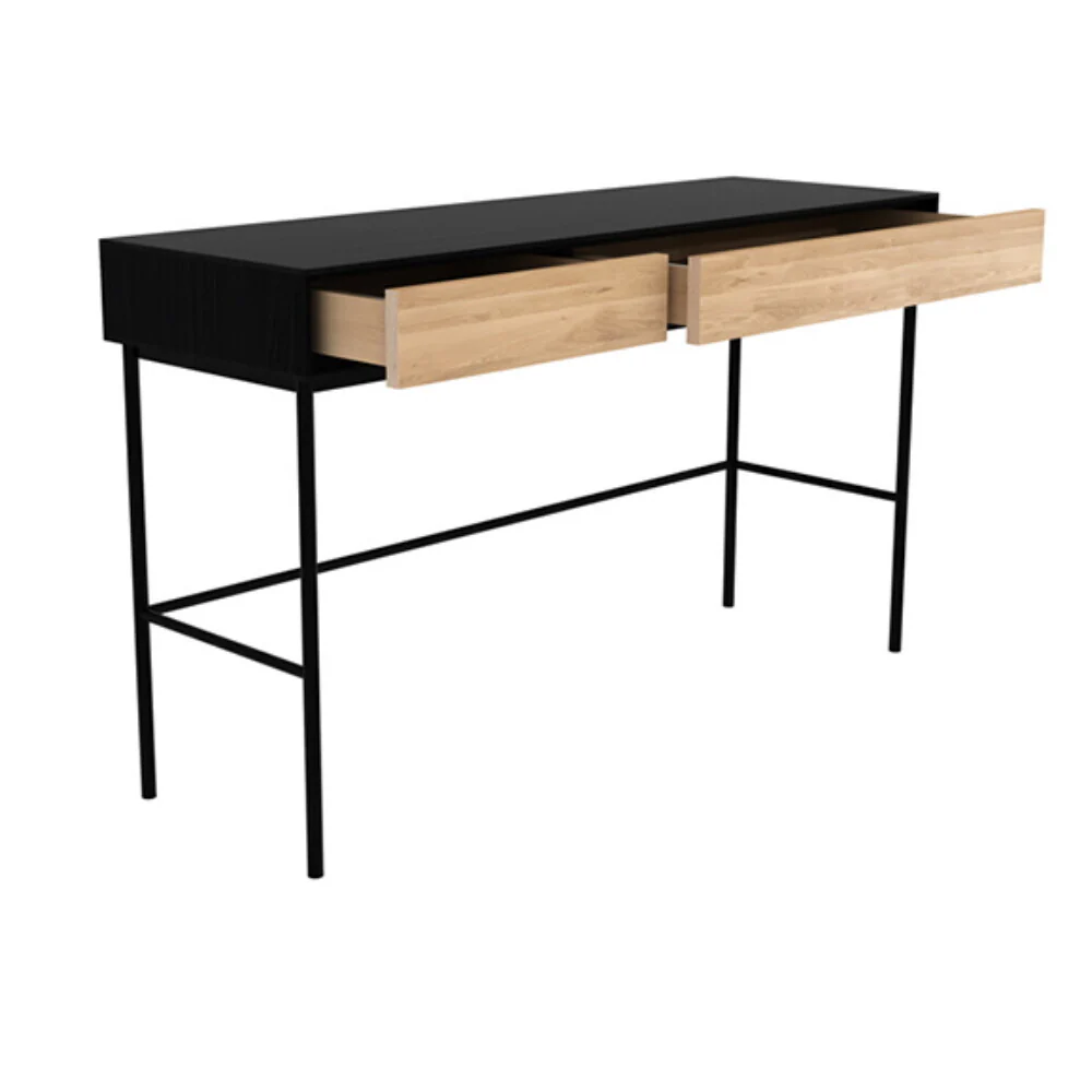 Blackbird Solid Oak Desk - Image 4
