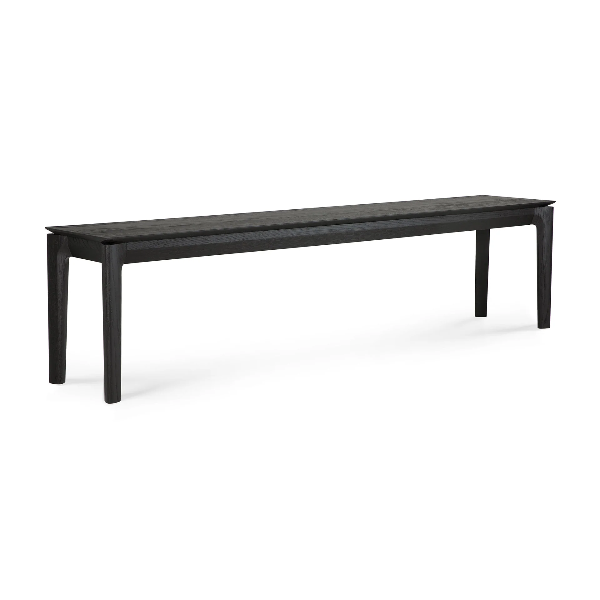 Bok Solid Black Oak Bench, 73" - Image 4