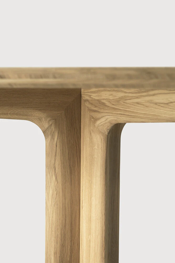 Corto Solid Oak Dining Table, Square - Image 8