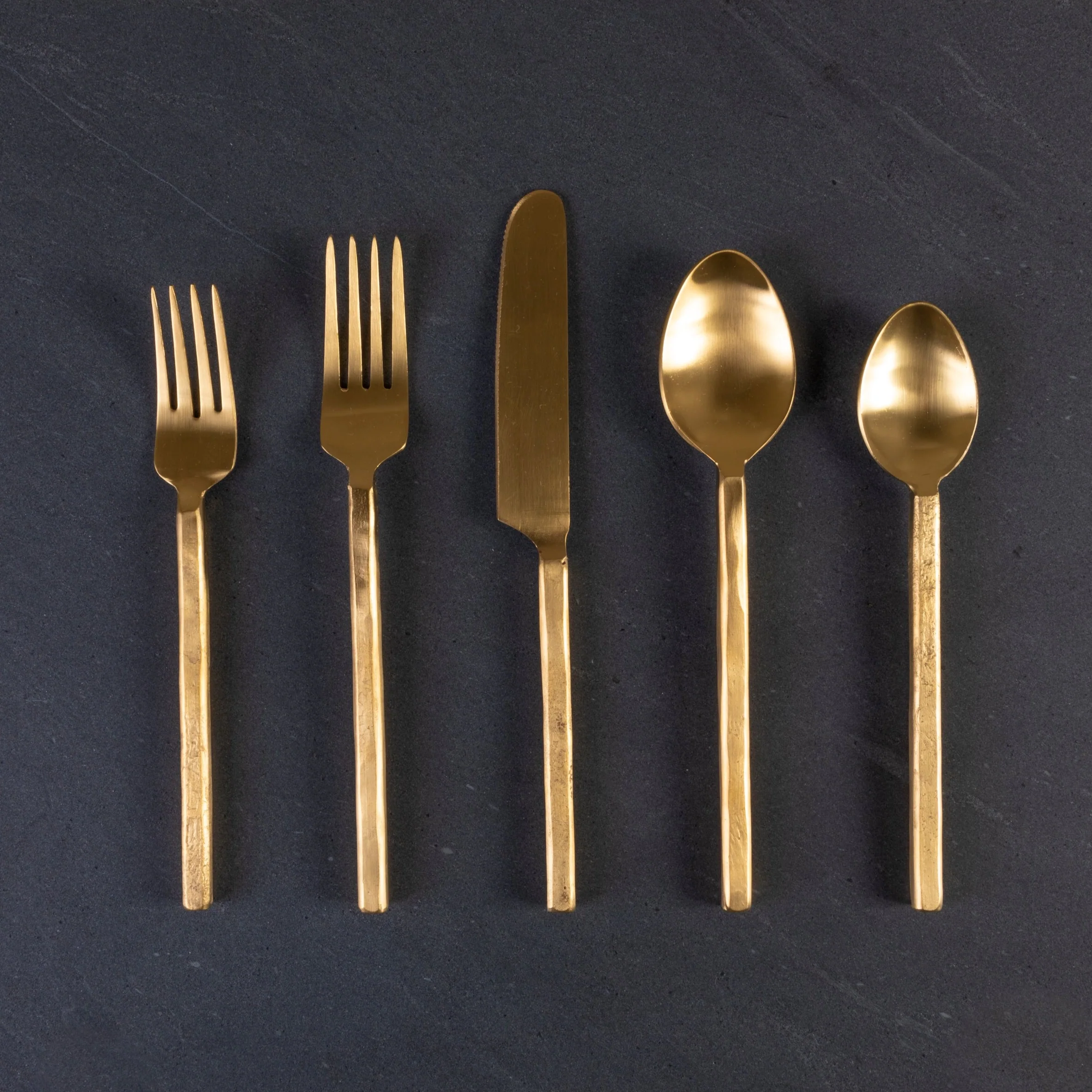 Azura Flatware Set, Gold - Image 5