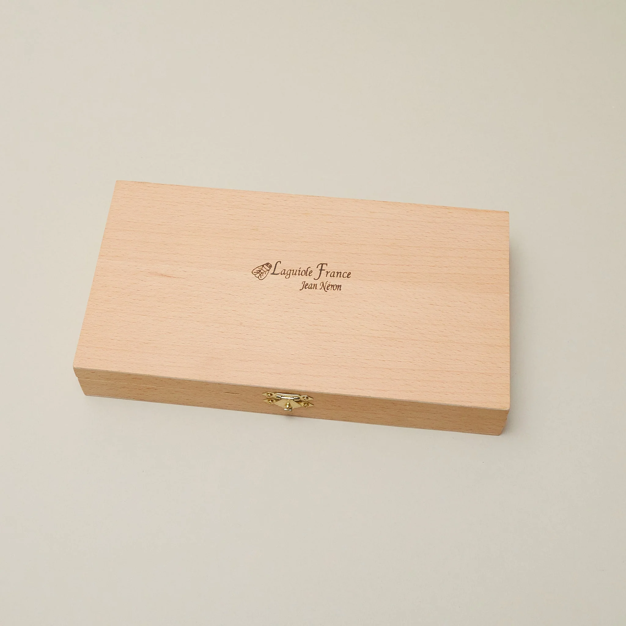 Laguiole 6 Piece Steak Knife Set, Black Marble in Wood Presentation Box - Image 5