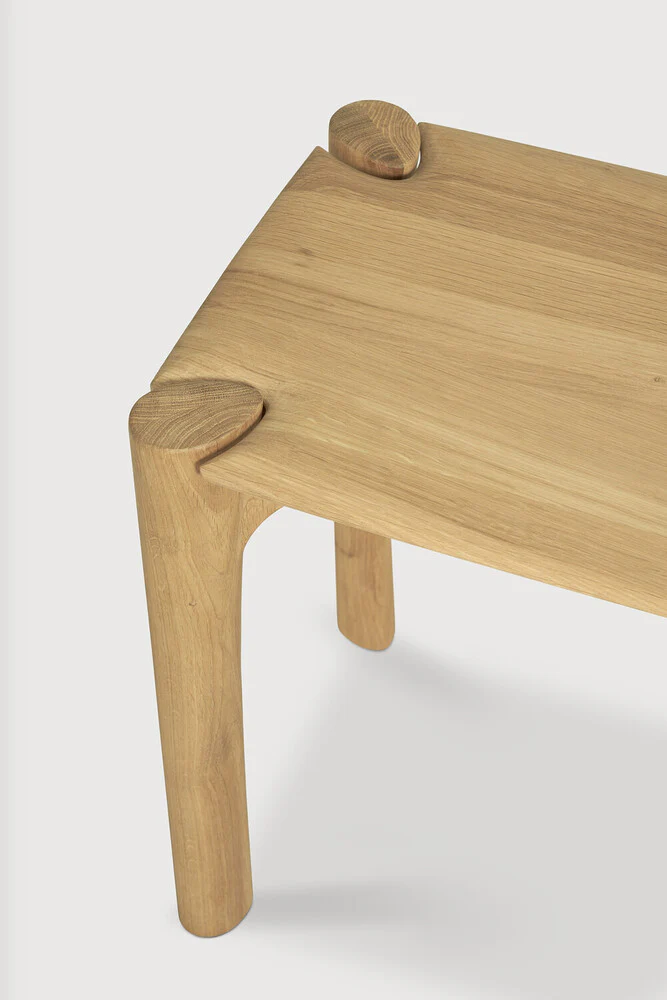 PI Solid Oak Bench, 65" - Image 4