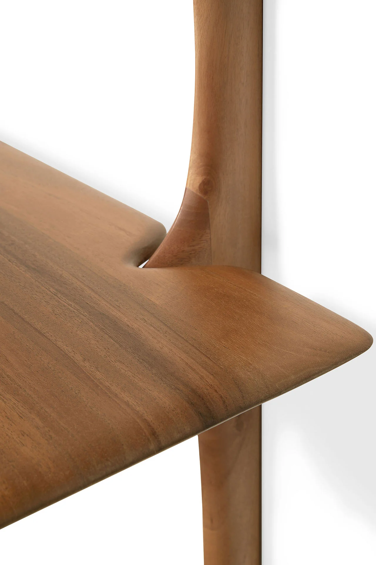 Pi Mahogany Wall Shelf, 3 Shelves - Image 8