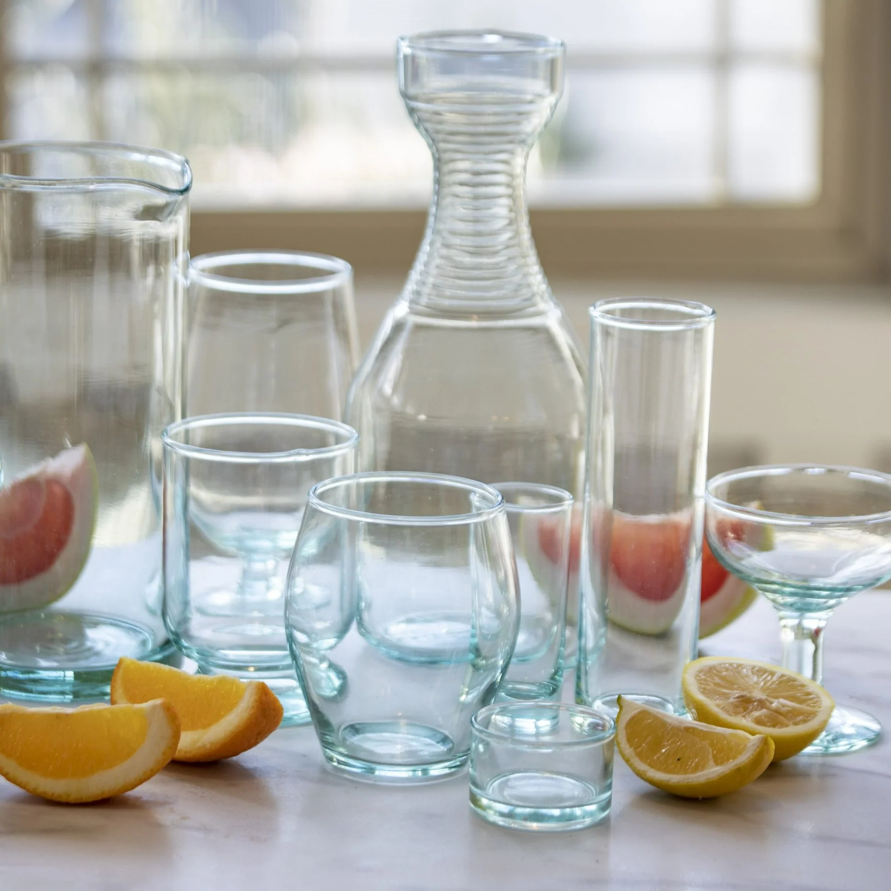 Premium Recycled Coupe Glass, Set of 4 - Image 10