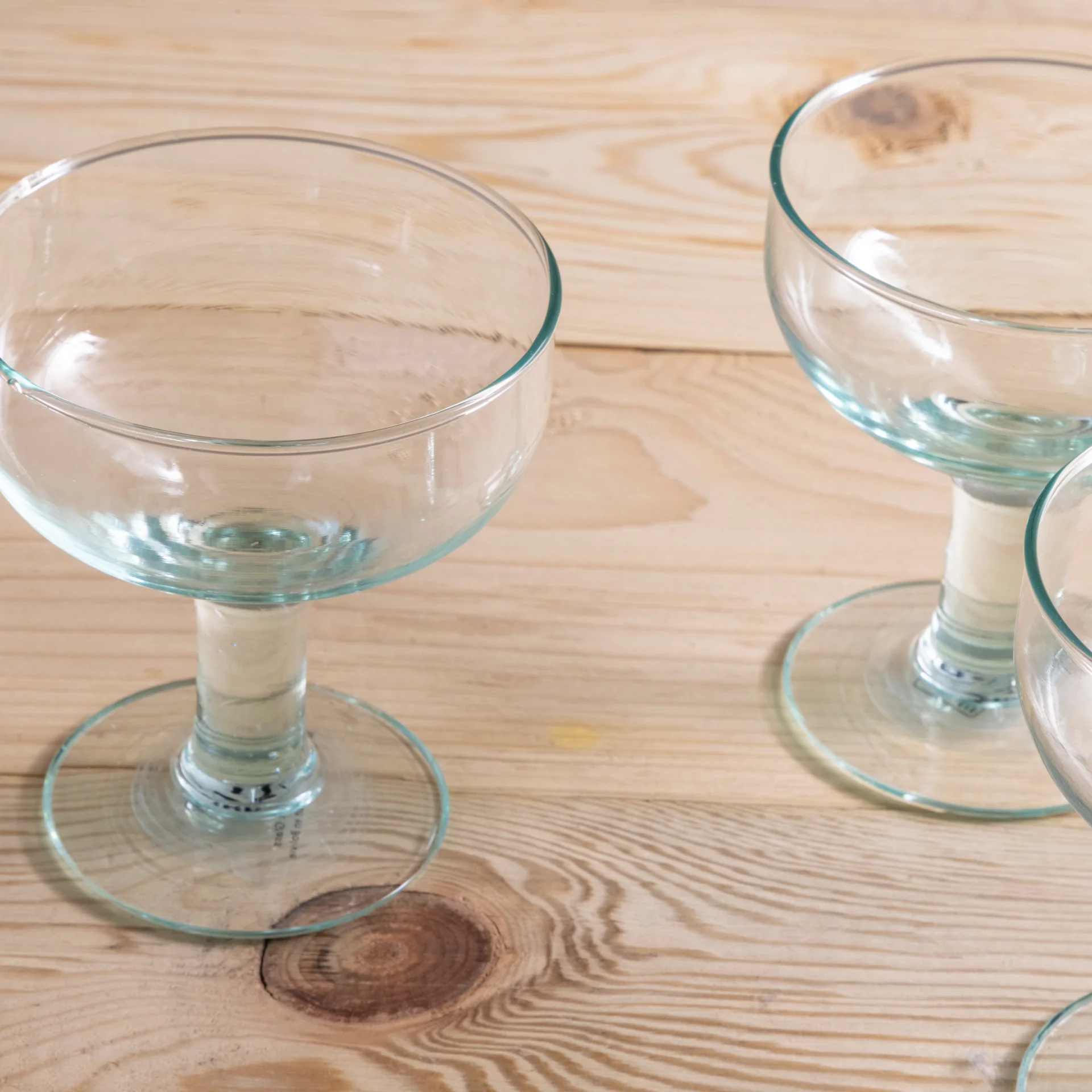 Premium Recycled Coupe Glass, Set of 4 - Image 5