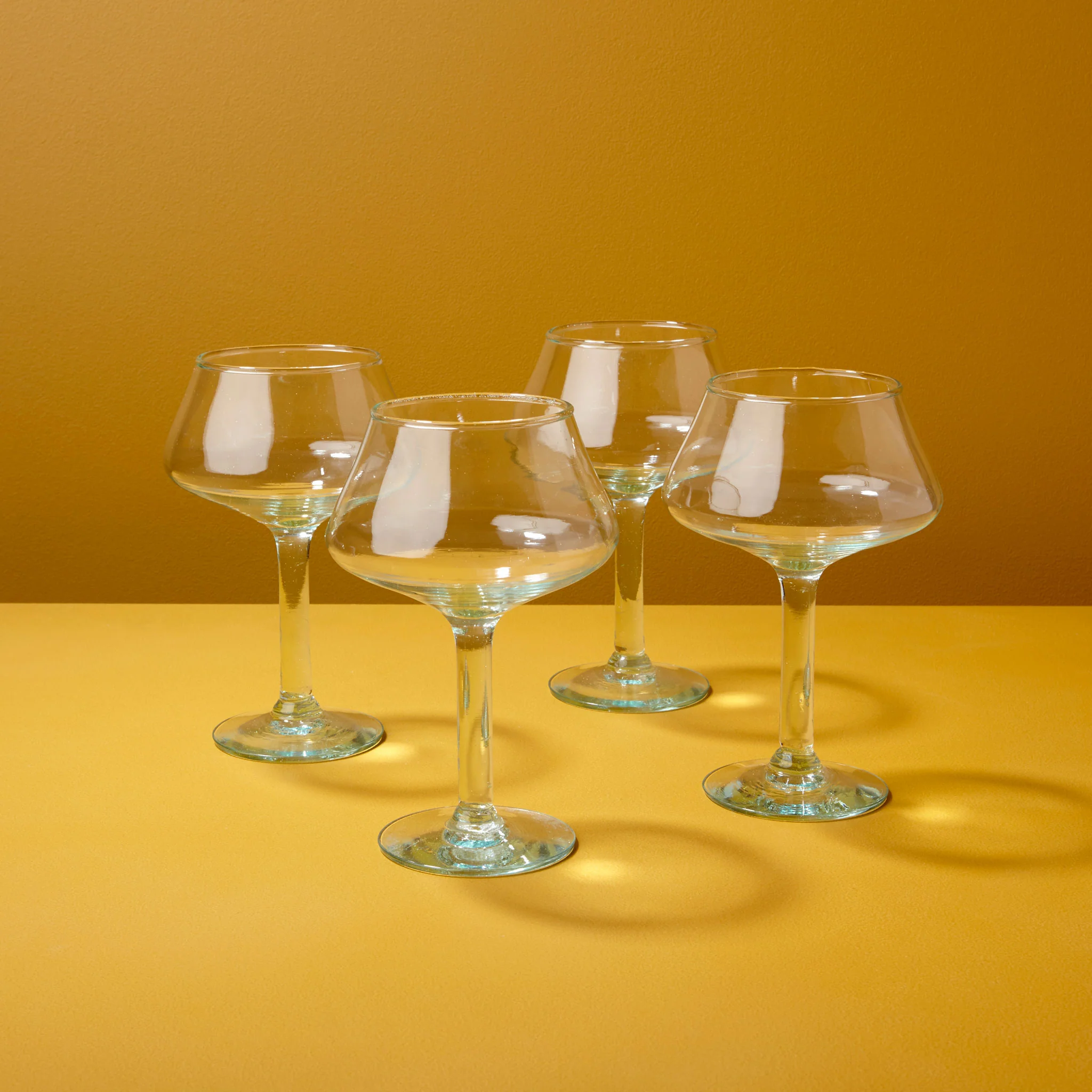 Premium Recycled Margarita Glass, Set of 4 - Image 3