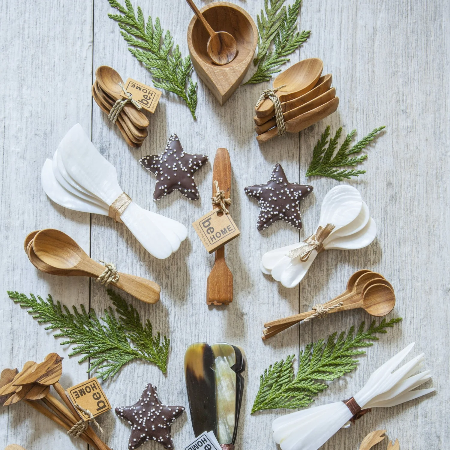 Teak Tongs, Mini - Image 3