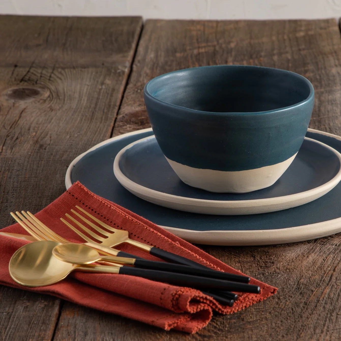 Treves Soup/Cereal Bowl, Navy, Set of 4 - Image 10