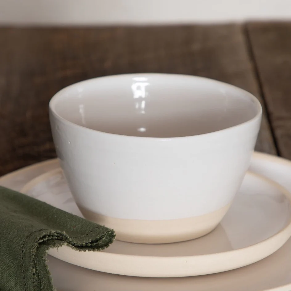 Treves Soup/Cereal Bowl, White, Set of 4 - Image 6