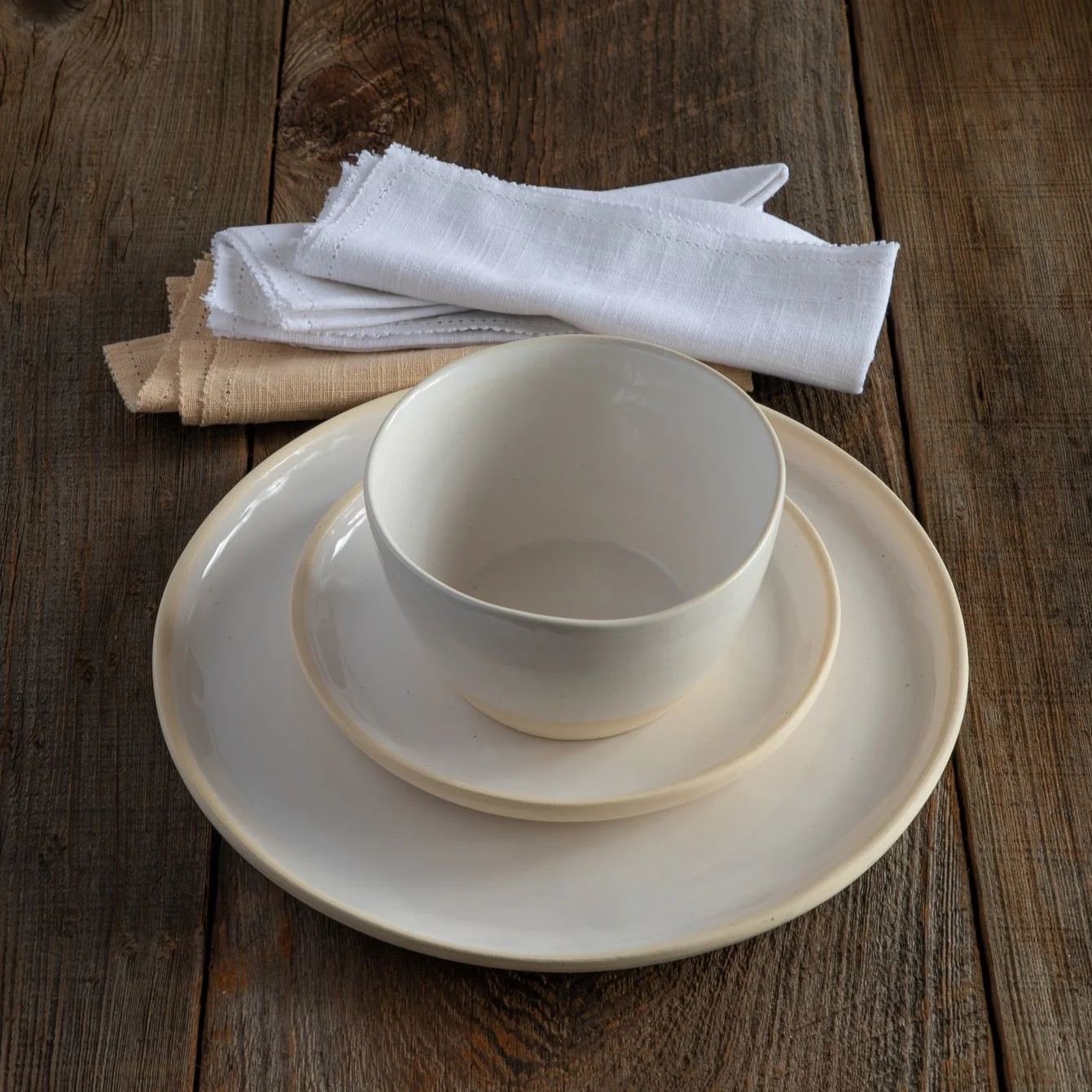 Treves Side Plate, White, Set of 4 - Image 6