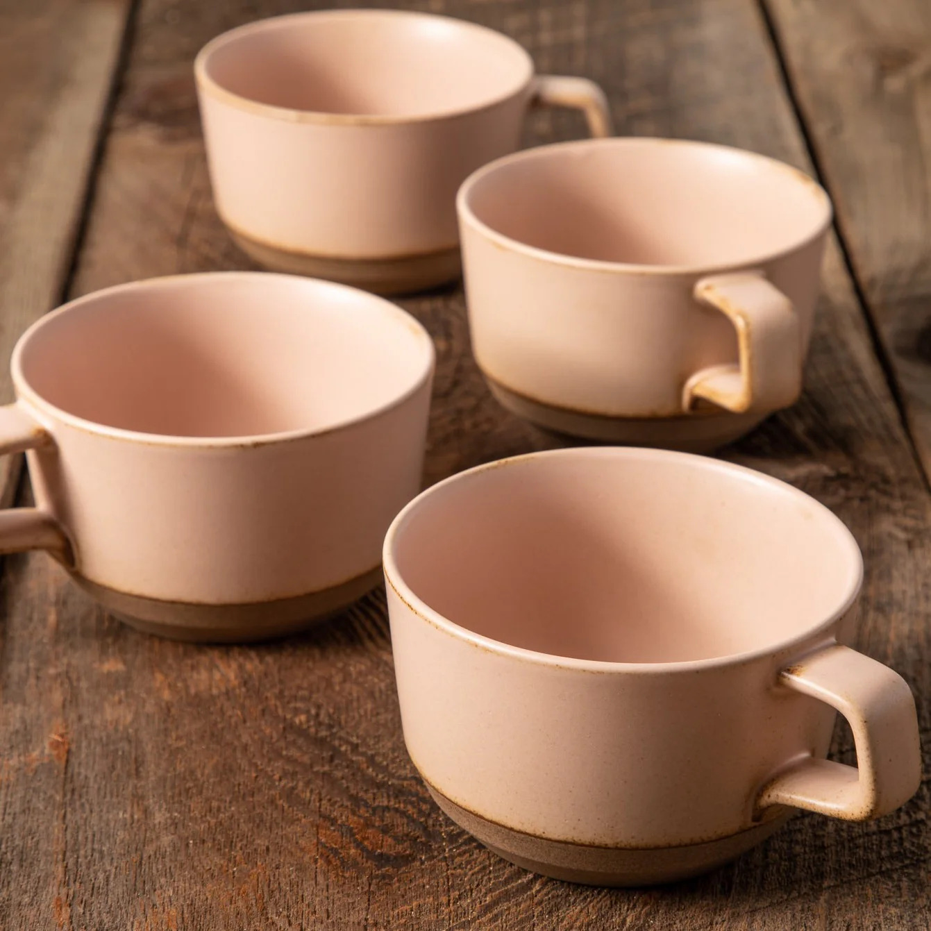 Naoshima Mug, Pink, Set of 4 - Image 4